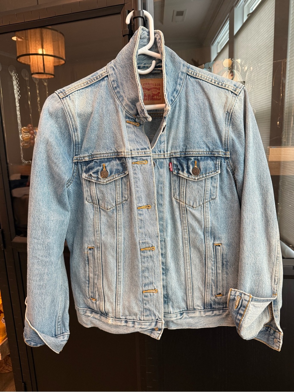 Levi’s women’s Trucker Jean jacket, medium